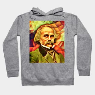 Nathaniel Hawthorne Snow Portrait | Nathaniel Hawthorne Artwork 8 Hoodie